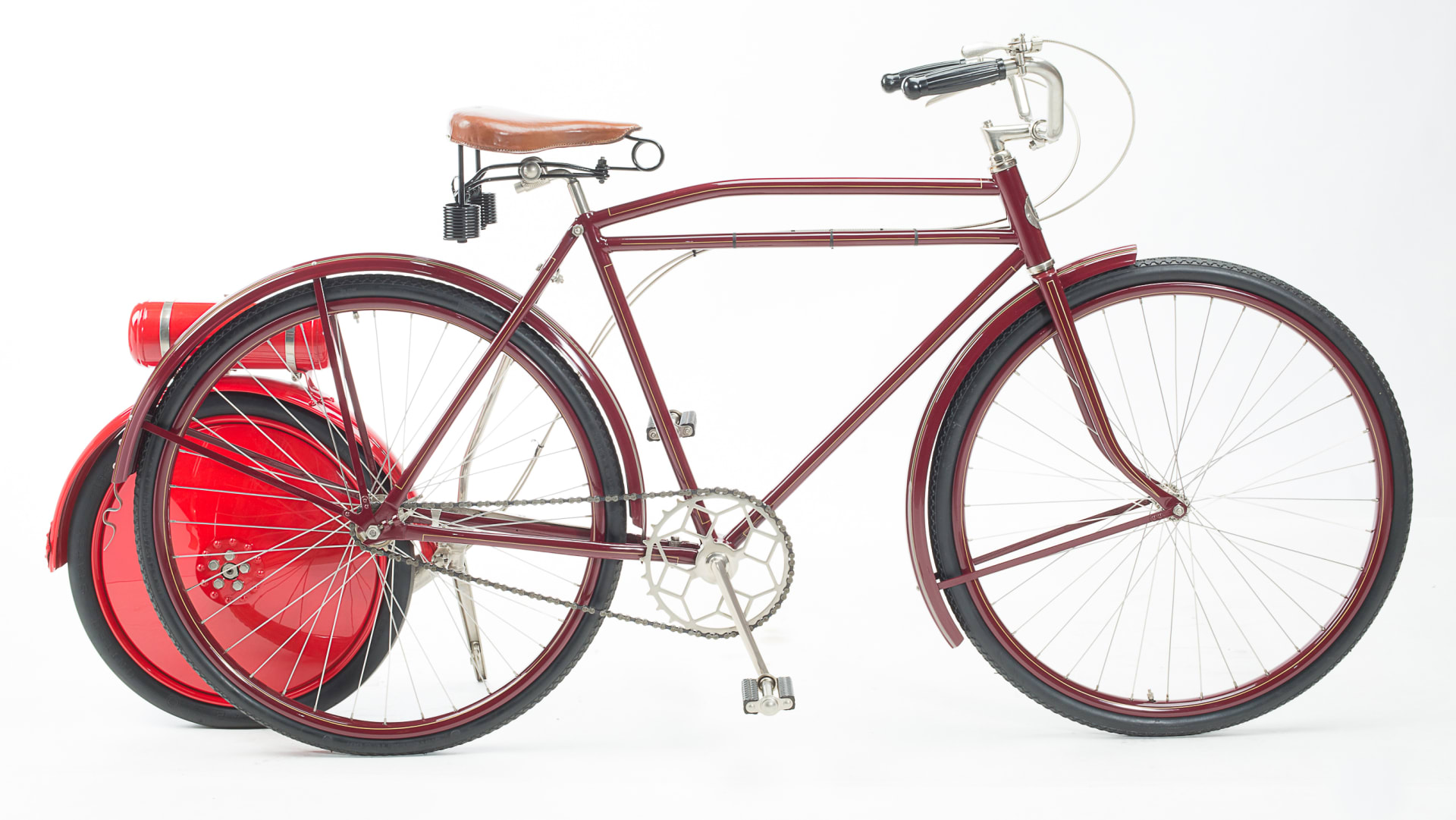 The 1915 Indian Bicycle with A.O. Smith Motor Wheel