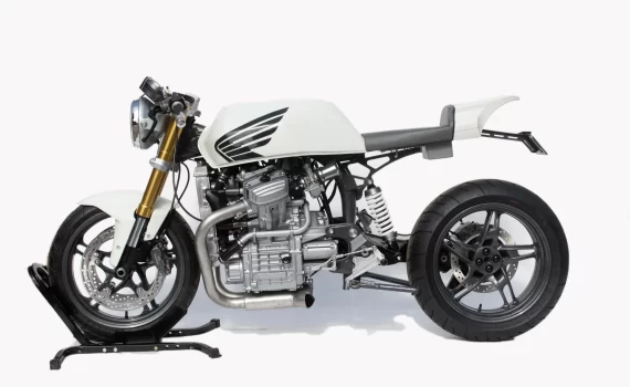 Kustom Choppers’ White 1982 Honda CX500 Cafe Racer